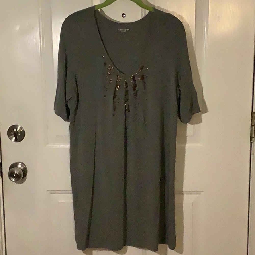 Eileen Fisher Gray Tunic